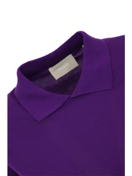 Polo in cotone Viola DRUMOHR | L0G416 00001880